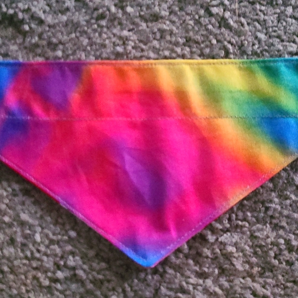 Xsmall reversible dog/cat bandana
